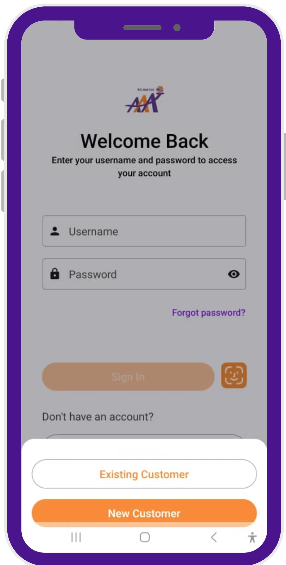 Triple A MFB Mobile Banking App